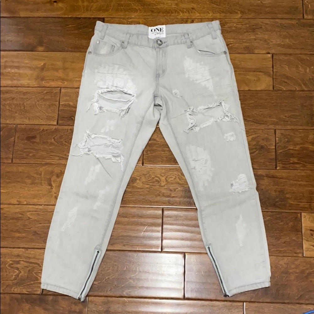 One teaspoon trashed free birds jeans